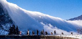 Cloud Waterfall