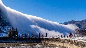 Cloud Waterfall