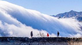 Cloud Waterfall