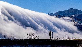 Cloud Waterfall