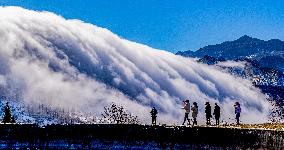 Cloud Waterfall