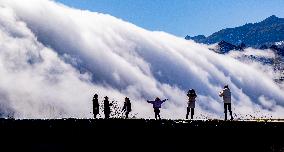 Cloud Waterfall