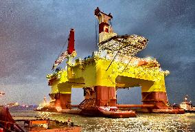 CMHI-182 Mid Deep Water Semi Submersible Drilling Platform