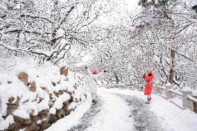 The First Snow In Jilin City