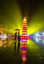 The First Large-scale Light Exhibition In Suqian City