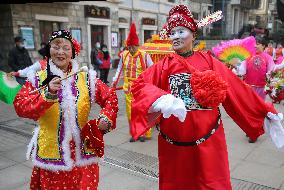 Spring Festival Folk Performance