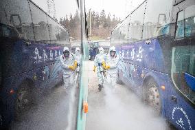 Epidemic Prevention Drills Ensure Spring Festival Travel Rush