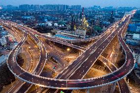 Overpass At Night