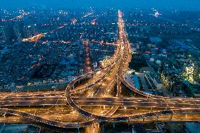 Overpass At Night