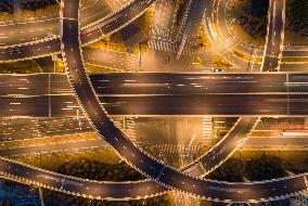 Overpass At Night