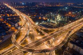 Overpass At Night