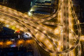 Overpass At Night