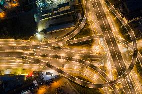 Overpass At Night