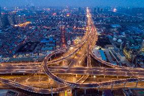 Overpass At Night