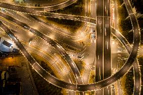 Overpass At Night