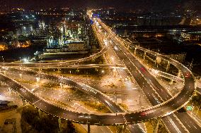 Overpass At Night