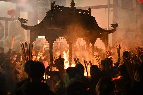 Burn Incense on New Year's Eve
