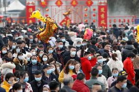 Chinese Celebrate Lunar New Year