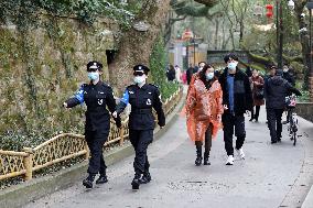 Smart Police Escort Spring Festival Scenic Spots