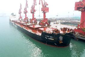 APC's Largest Fertilizer Ship Sails To Lianyungang Port For The