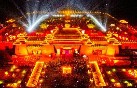 Jiuqu Yellow River light show