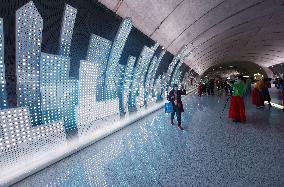 The Most Beautiful Subway Station In Shanghai