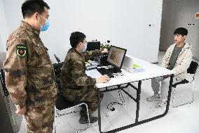 Centralized Physical Examination in Spring Conscription