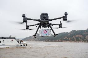 UAV Cross-sea Training