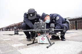 UAV Cross-sea Training