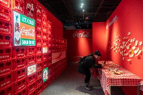 Coca Cola Retro Theme Pavilion Exhibition