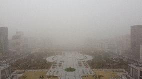 Sandstorm Hit North China