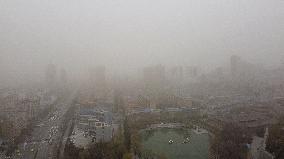 Sandstorm Hit North China