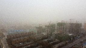 Sandstorm Hit North China