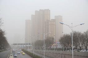 Sandstorm Hit North China