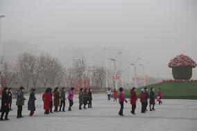 Sandstorm Hit North China