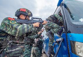 Bus Anti-hijacking Drill