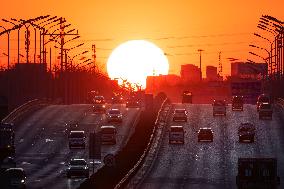 Hanging Sun Landscape