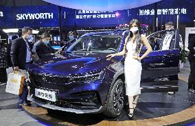 Skyworth Showcases Energy Electric Vehicle Tianmei