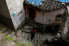 Traditional Chinese Stone Village