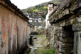 Traditional Chinese Stone Village