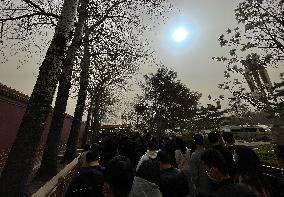 Sandstorm Hits Beijing