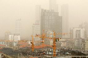 Sandstorm Hits Yantai