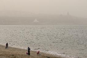 Sandstorm Hits Yantai