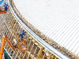 China Winter Olympics Construction