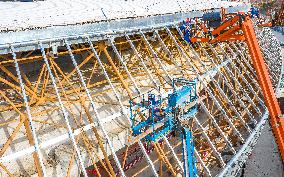 China Winter Olympics Construction