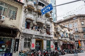 Core Business District Demolition In Shanghai