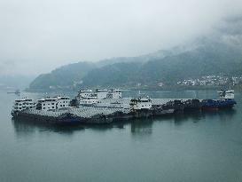 Three Gorges Dam Ships