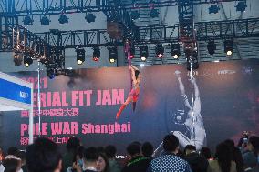 Air Fitness Contest in Shanghai