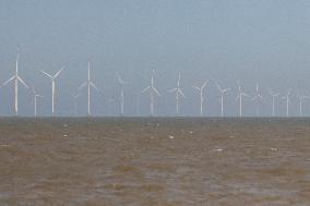 The First Rotating Current Tidal Offshore Wind Power Project in