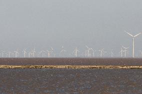 The First Rotating Current Tidal Offshore Wind Power Project in